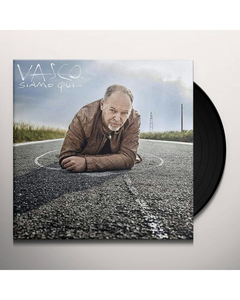 Vasco Rossi Siamo Qui Vinyl Record $13.82 Vinyl