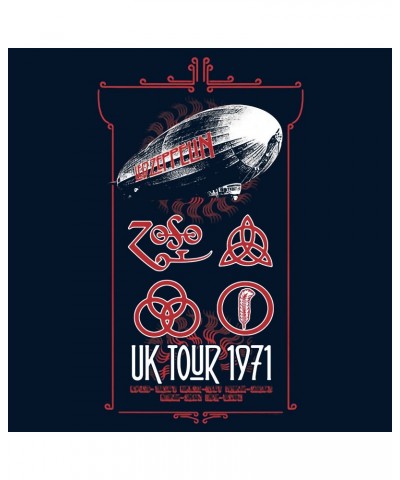 Led Zeppelin T-Shirt | UK Tour ’71 Tie Dye Shirt (Reissue) $4.31 Shirts