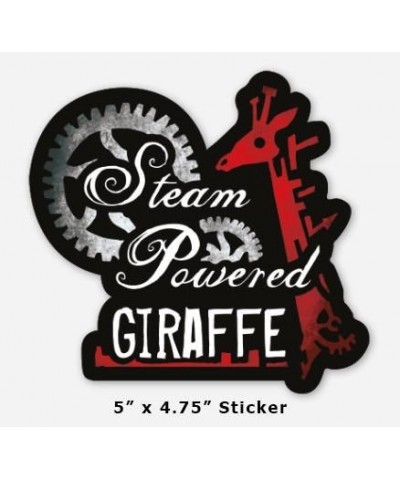 Steam Powered Giraffe Logo Vinyl Sticker $2.20 Vinyl