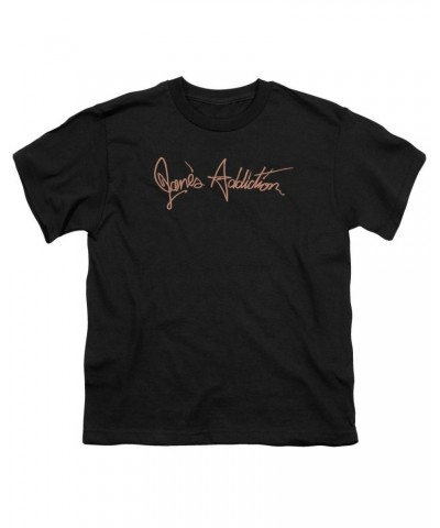 Jane's Addiction Youth Tee | SCRIPT LOGO Youth T Shirt $6.12 Kids