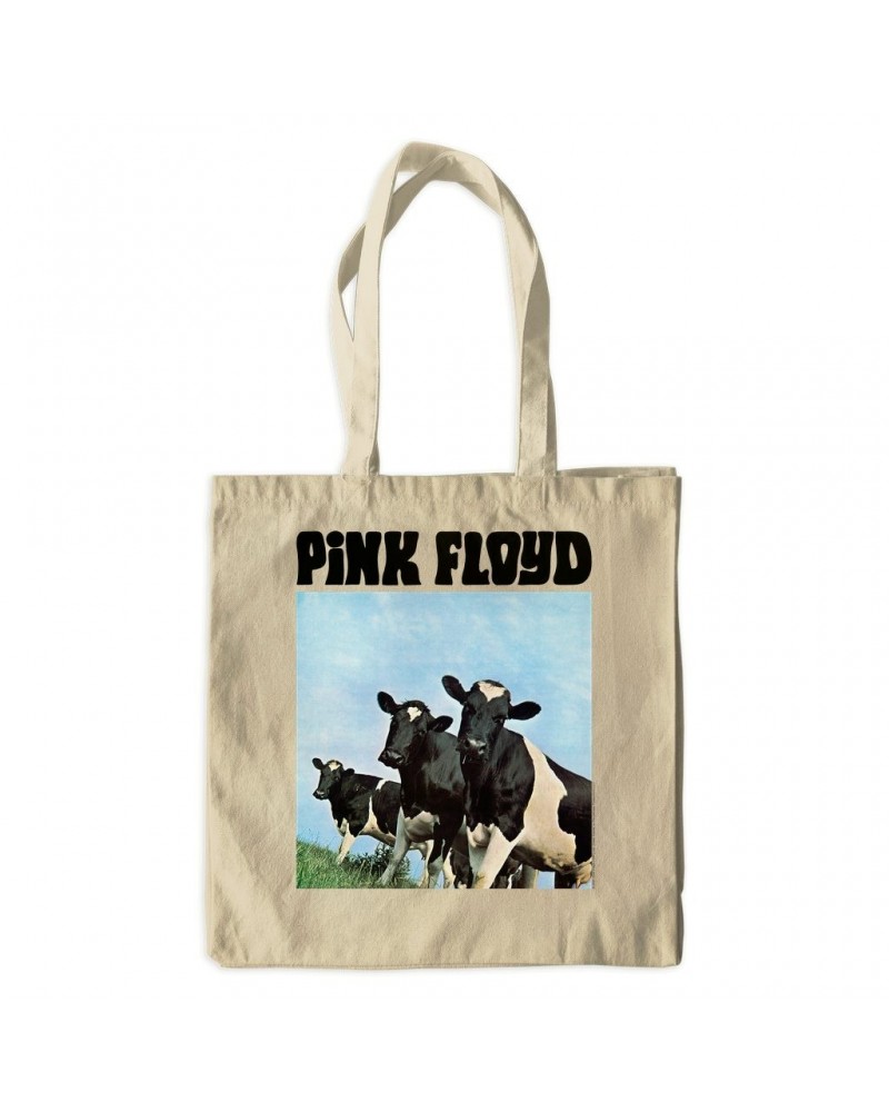 Pink Floyd Canvas Tote Bag | Atom Heart Mother Album Cows Bag $8.14 Bags