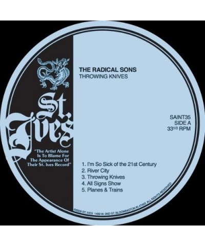 Radical Sons Throwing Knives Vinyl Record $11.22 Vinyl