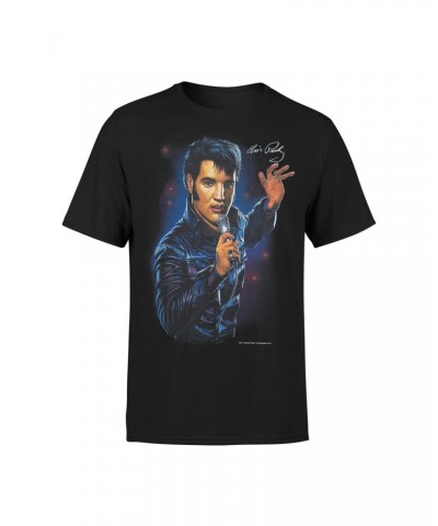 Elvis Presley 68 Comeback Special Signature Black T-shirt $8.38 Shirts