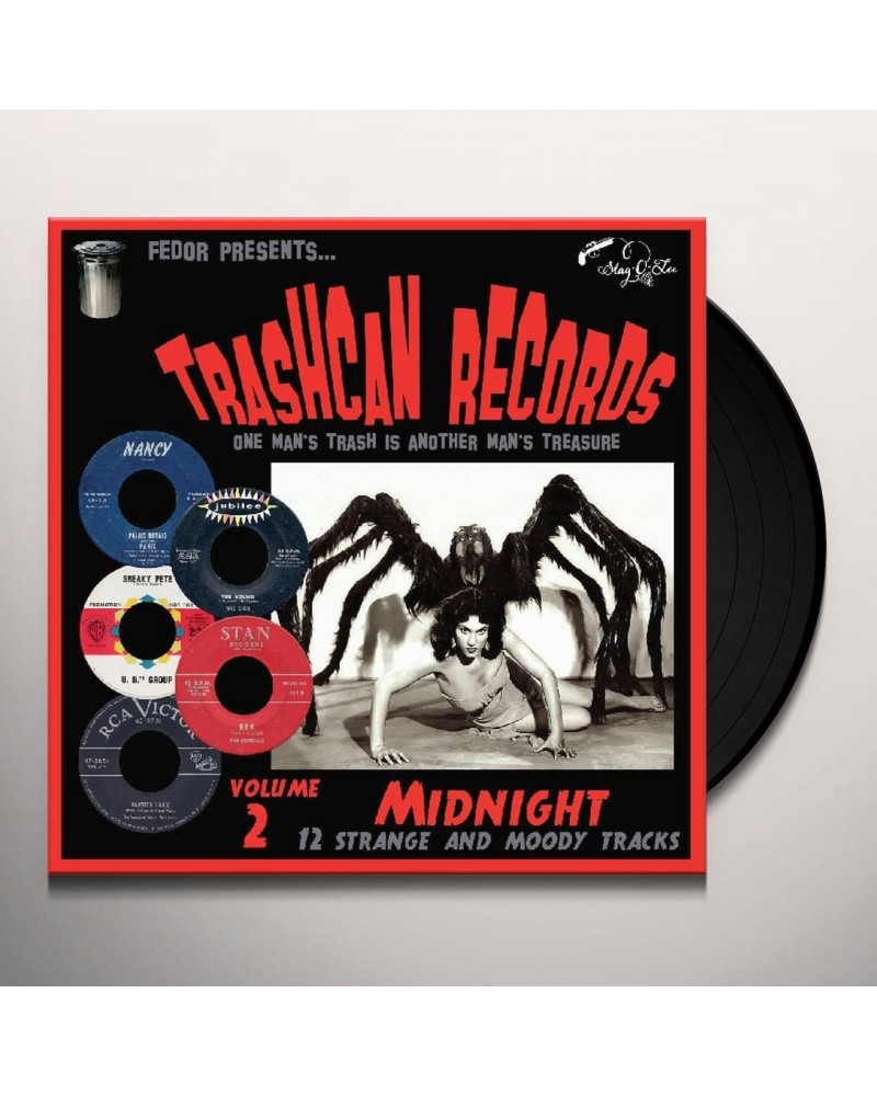 Trashcan Records Volume 2: Midnight / Various Vinyl Record $4.65 Vinyl