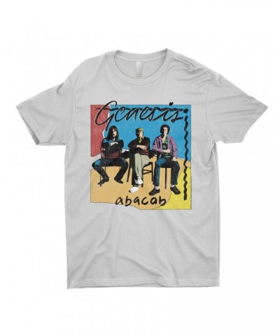 Genesis T-Shirt | Abacab Album Retro Image Distressed Shirt $10.23 Shirts