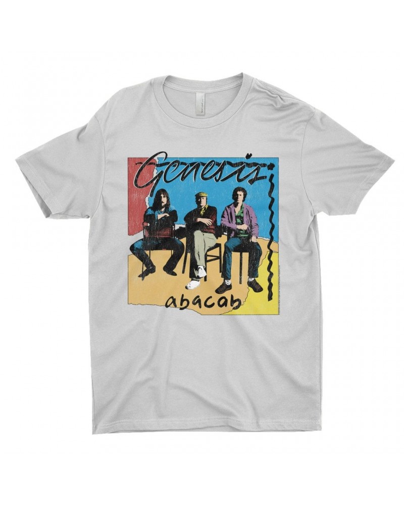 Genesis T-Shirt | Abacab Album Retro Image Distressed Shirt $10.23 Shirts