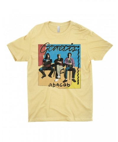 Genesis T-Shirt | Abacab Album Retro Image Distressed Shirt $10.23 Shirts