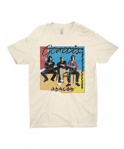 Genesis T-Shirt | Abacab Album Retro Image Distressed Shirt $10.23 Shirts