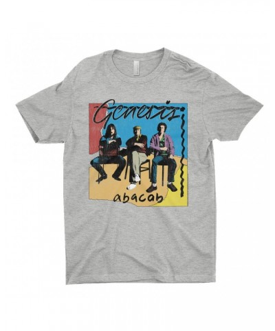 Genesis T-Shirt | Abacab Album Retro Image Distressed Shirt $10.23 Shirts