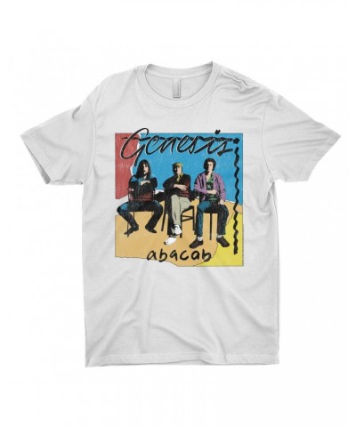 Genesis T-Shirt | Abacab Album Retro Image Distressed Shirt $10.23 Shirts