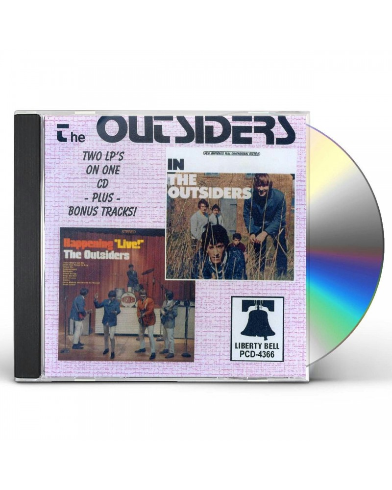 The Outsiders IN / HAPPENING LIVE CD $11.51 CD