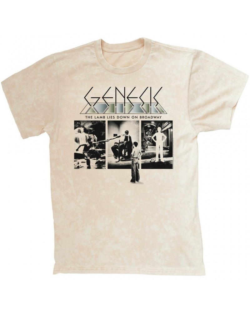 Genesis T-shirt | The Lamb Lies Down On Broadway Poster Mineral Wash Shirt $10.18 Shirts