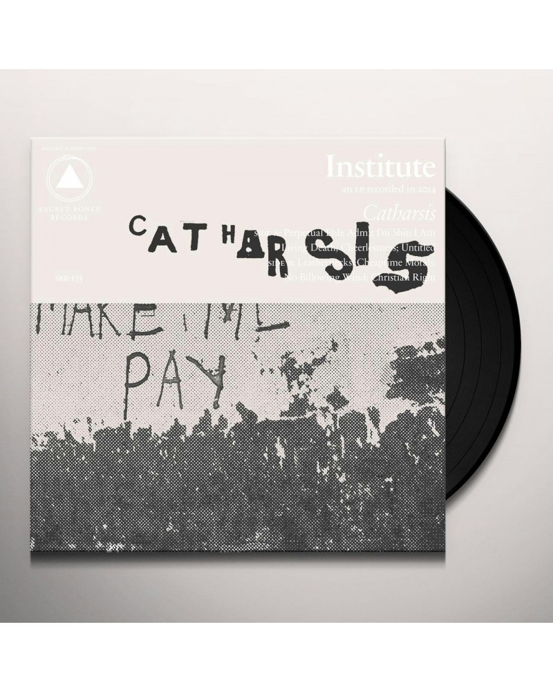 Institute Catharsis Vinyl Record $9.10 Vinyl