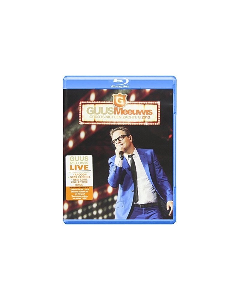 Guus Meeuwis GROOTS MET EEN ZACHTE G 2013/LIVE@PSV STADION 2013 Blu-ray $8.99 Videos