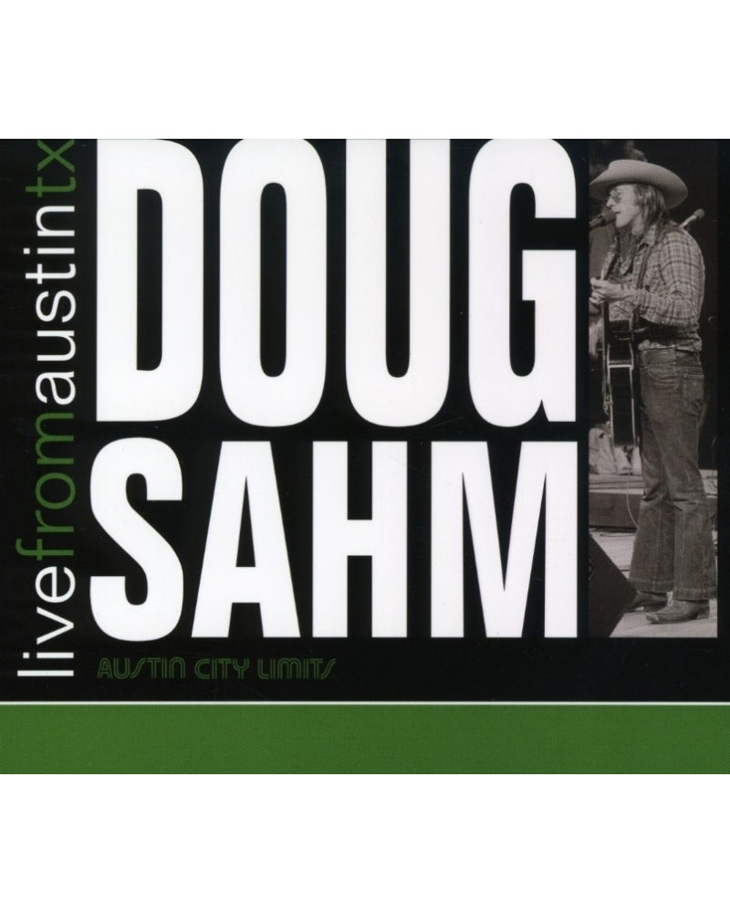 Doug Sahm LIVE FROM AUSTIN TEXAS CD $7.82 CD