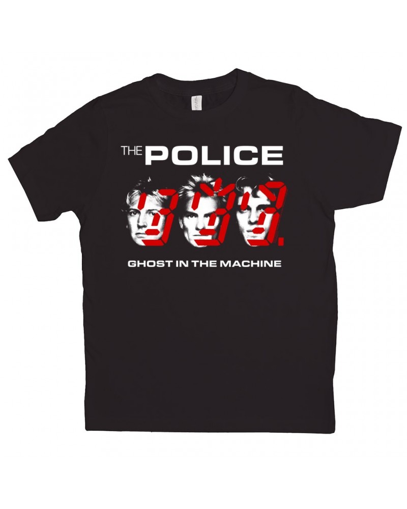 The Police Kids T-Shirt | Double Image Ghost In The Machine Kids Shirt $7.34 Kids