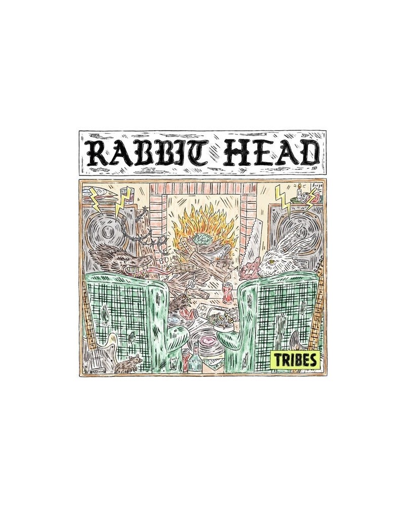 Tribes RABBIT HEAD - GLOW IN THE DARK Vinyl Record $9.24 Vinyl