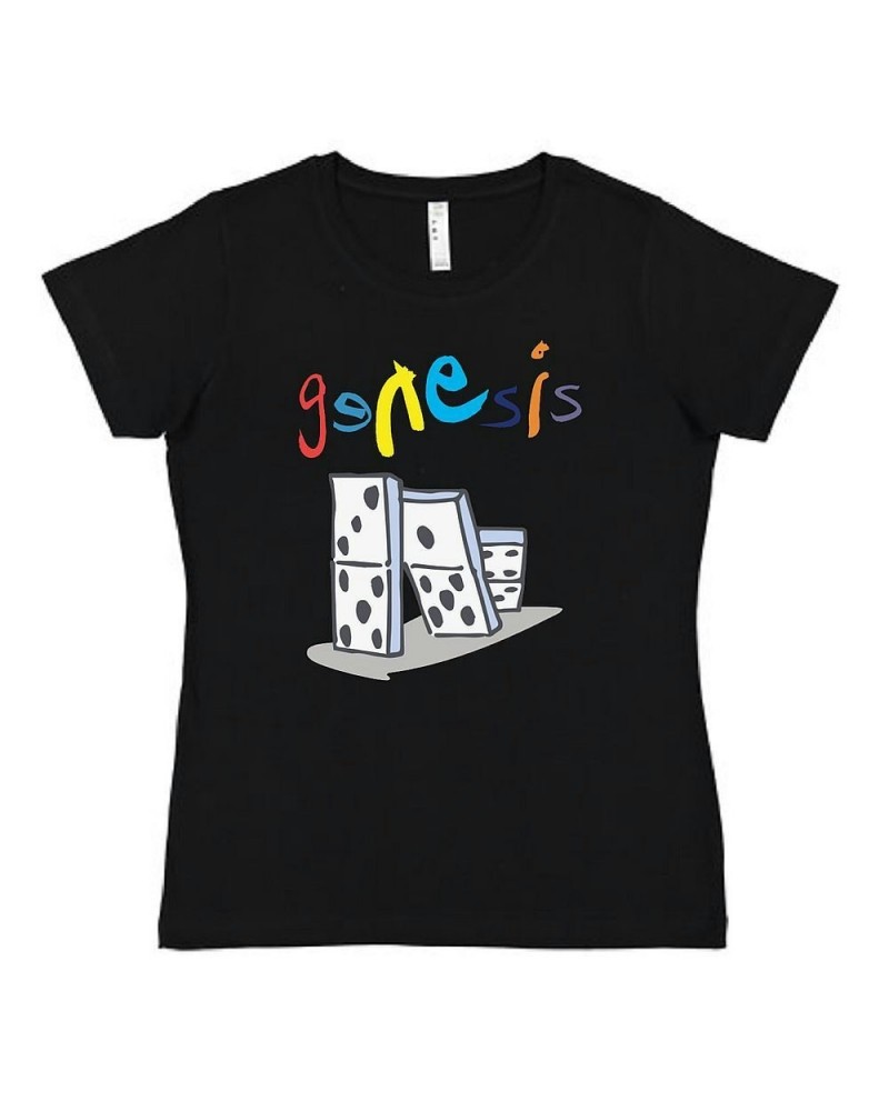 Genesis Domino Tour Ladies Black T-Shirt $10.46 Shirts