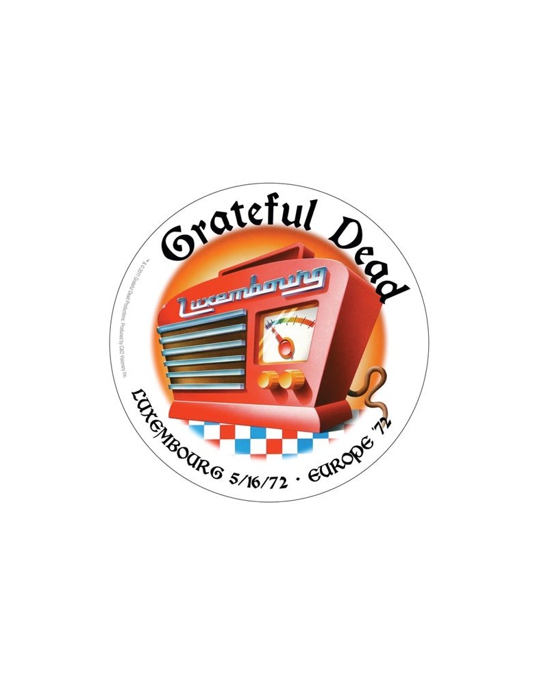 Grateful Dead Luxembourg '72 Sticker $3.85 Accessories