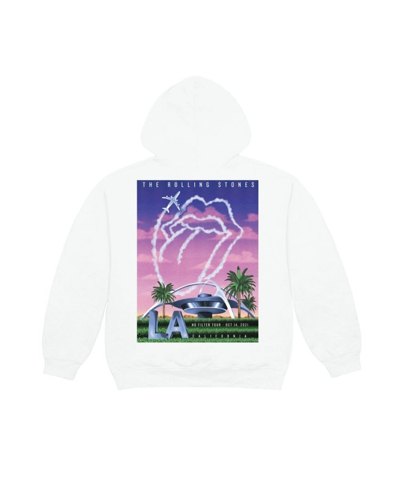 The Rolling Stones Los Angeles Oct. 14 No Filter 2021 Tour Hoodie $27.00 Sweatshirts